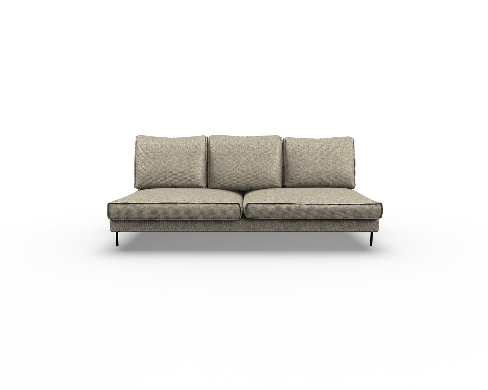 Fold 2 Seater Sofa (Center Unit)